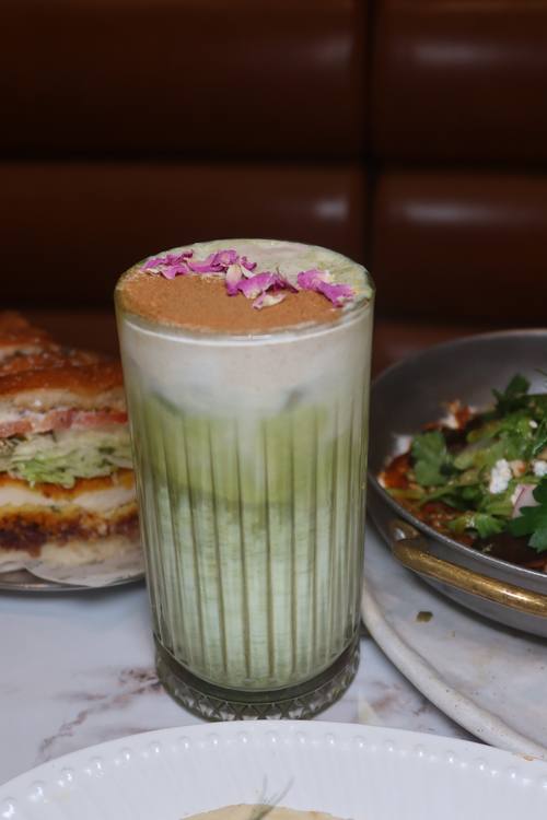Strawberry matcha