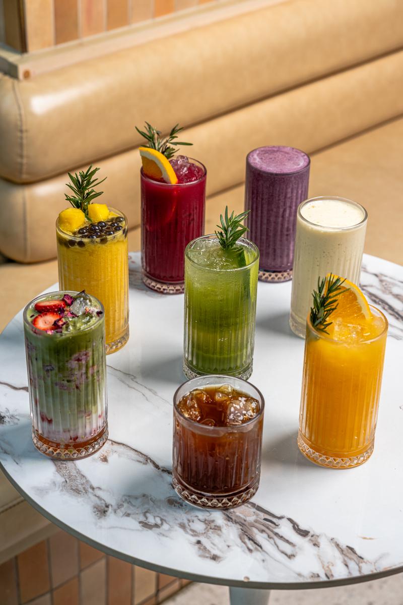 Signature drinks lineup